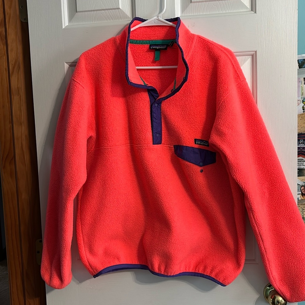 Vintage Patagonia snap fleece